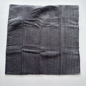 Restoration Hardware Tate Velvet Channel Euro Sham